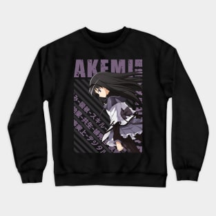 Mahou Shoujo Madoka☆Magica - Homura Akemi Crewneck Sweatshirt